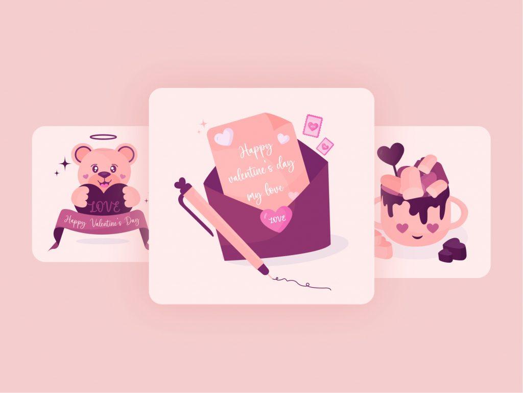 Valentine's Day Illustrations