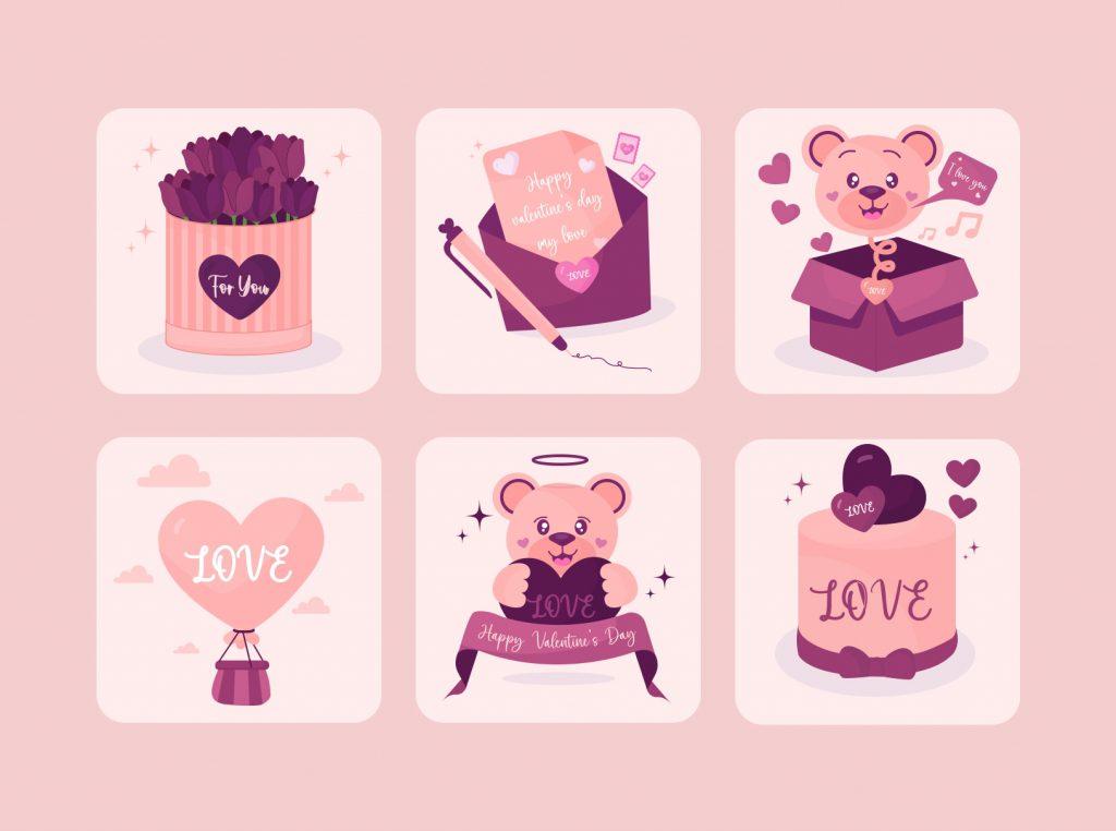 Valentine's Day Illustrations