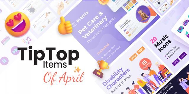 April Forward with Confidence | TipTop’s Essential Presentation Items of the Month ✨