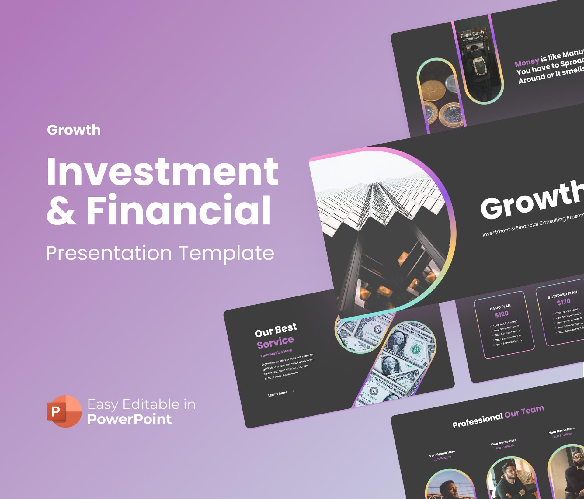 Growth - Investment &Financial Consulting Presentation.