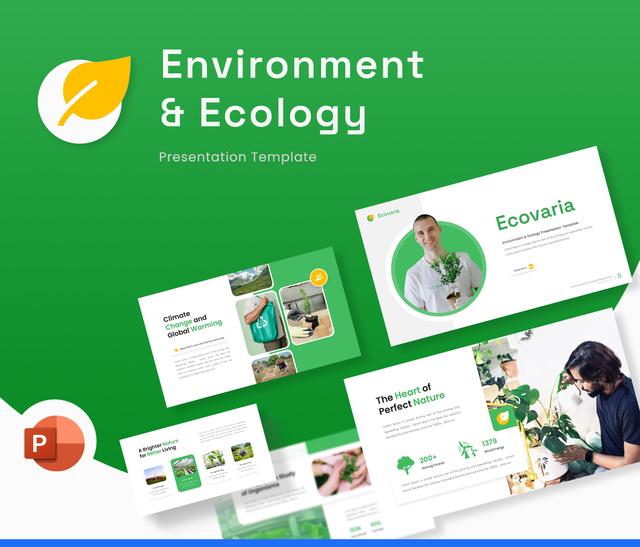 Ecovaria-Environment & Ecology Presentation Template-powerpoint
