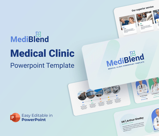 MediBlend – Medical Clinic PowerPoint Template