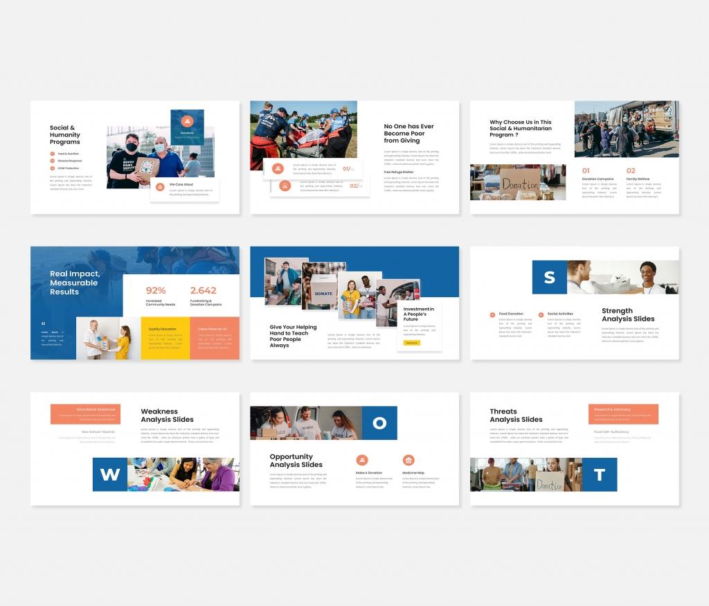Serenity - Charity Foundation Google Slides Template