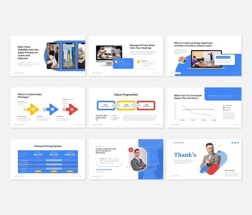 Salezo - Sales Strategy PowerPoint Template