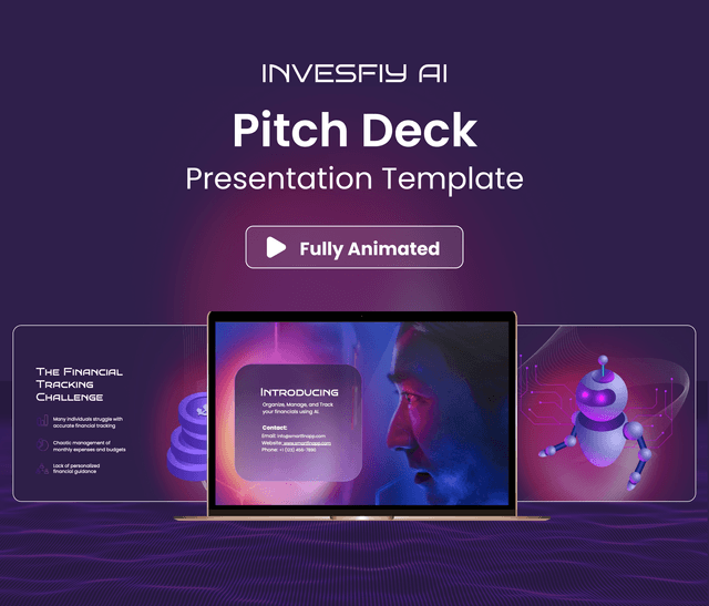 Invesfly AI – Financial Pitch Deck