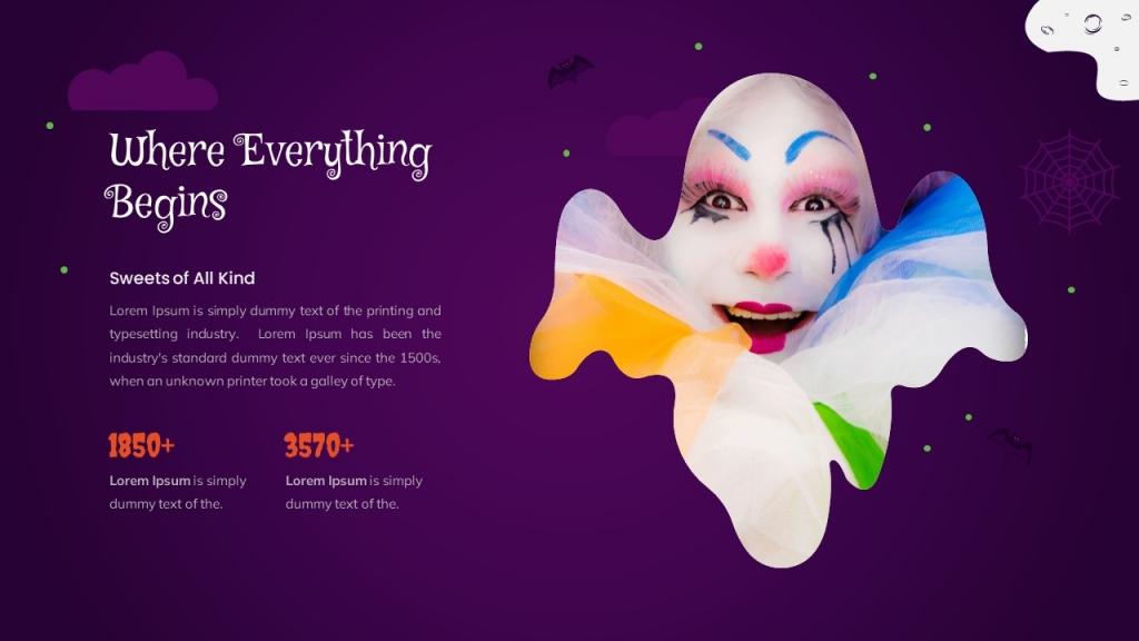 Halloween presentation Template (GoogleSlide)