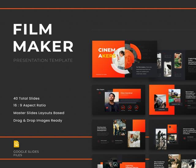 Film Maker&Movie Studio Google Slide