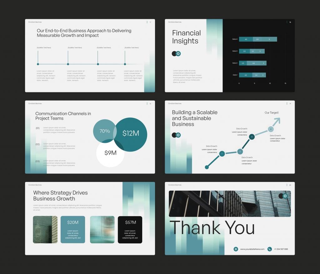 CoreDeck Business Presentation Template