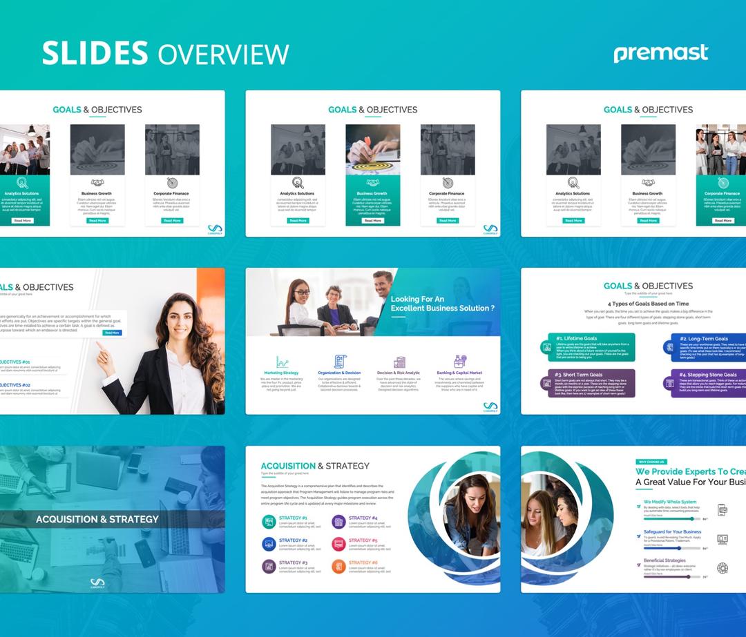 Business Plan PowerPoint Presentation Templates – Trendy & Modern