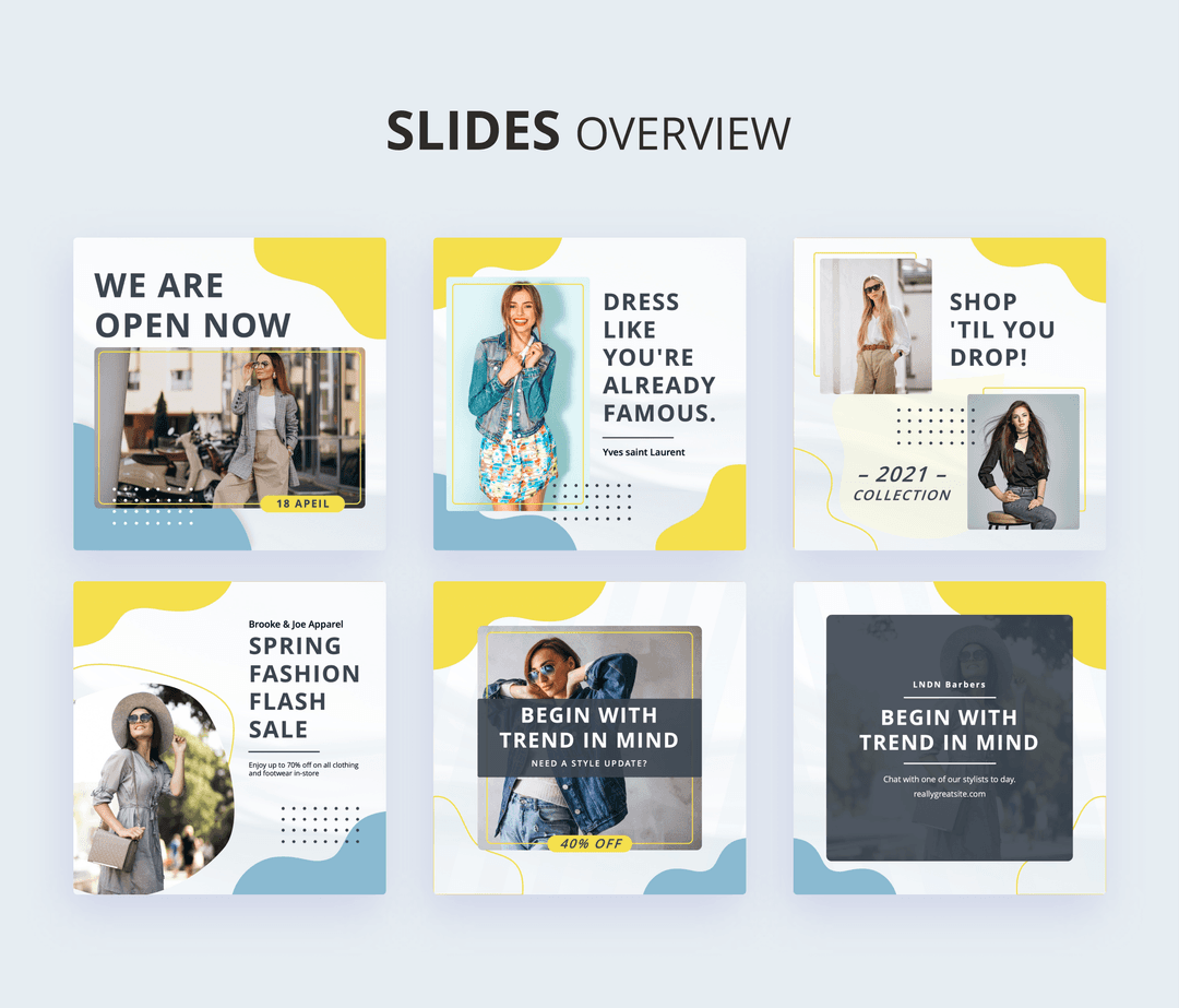 social media designs