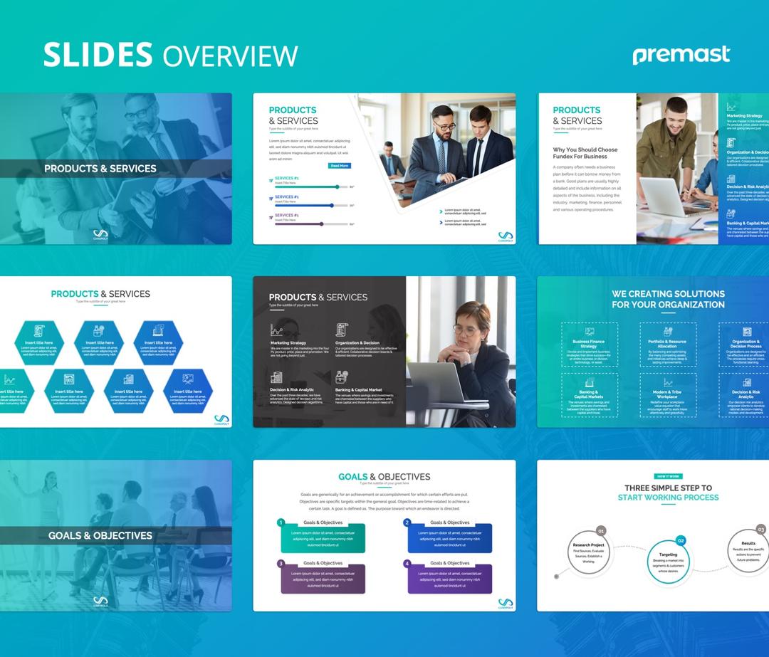 Business Plan PowerPoint Presentation Templates – Trendy & Modern