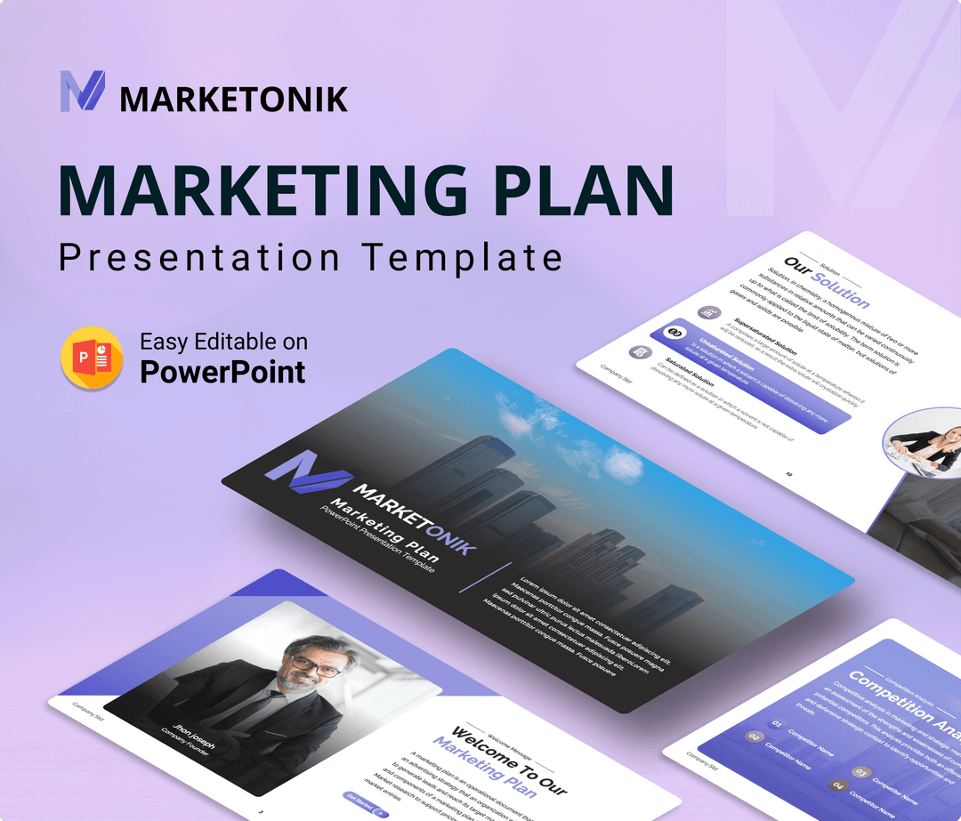 marketing powerpoint template