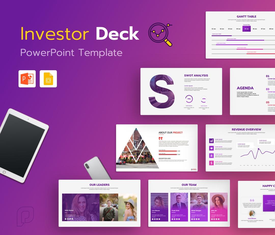 Top Modern Pitch Deck Powerpoint Templates & slides | PPT 2019