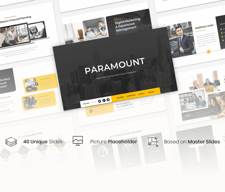 Marketing PowerPoint Templates for Digital Agencies