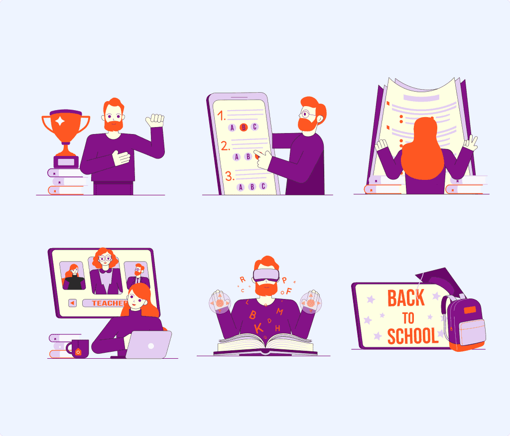 Recently Added: Presentations Templates and Stunning Education Ilustrations